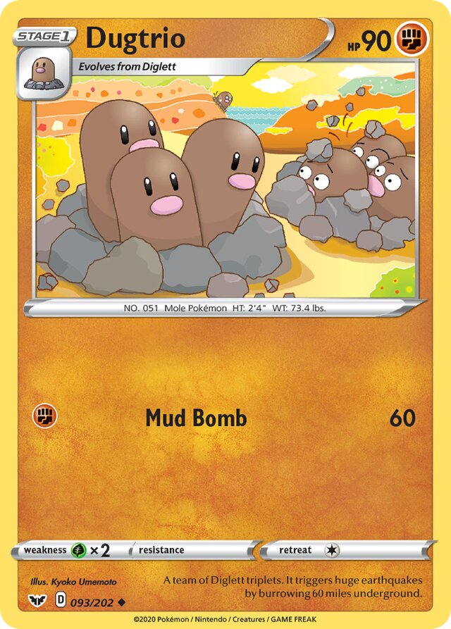 (#093) Dugtrio